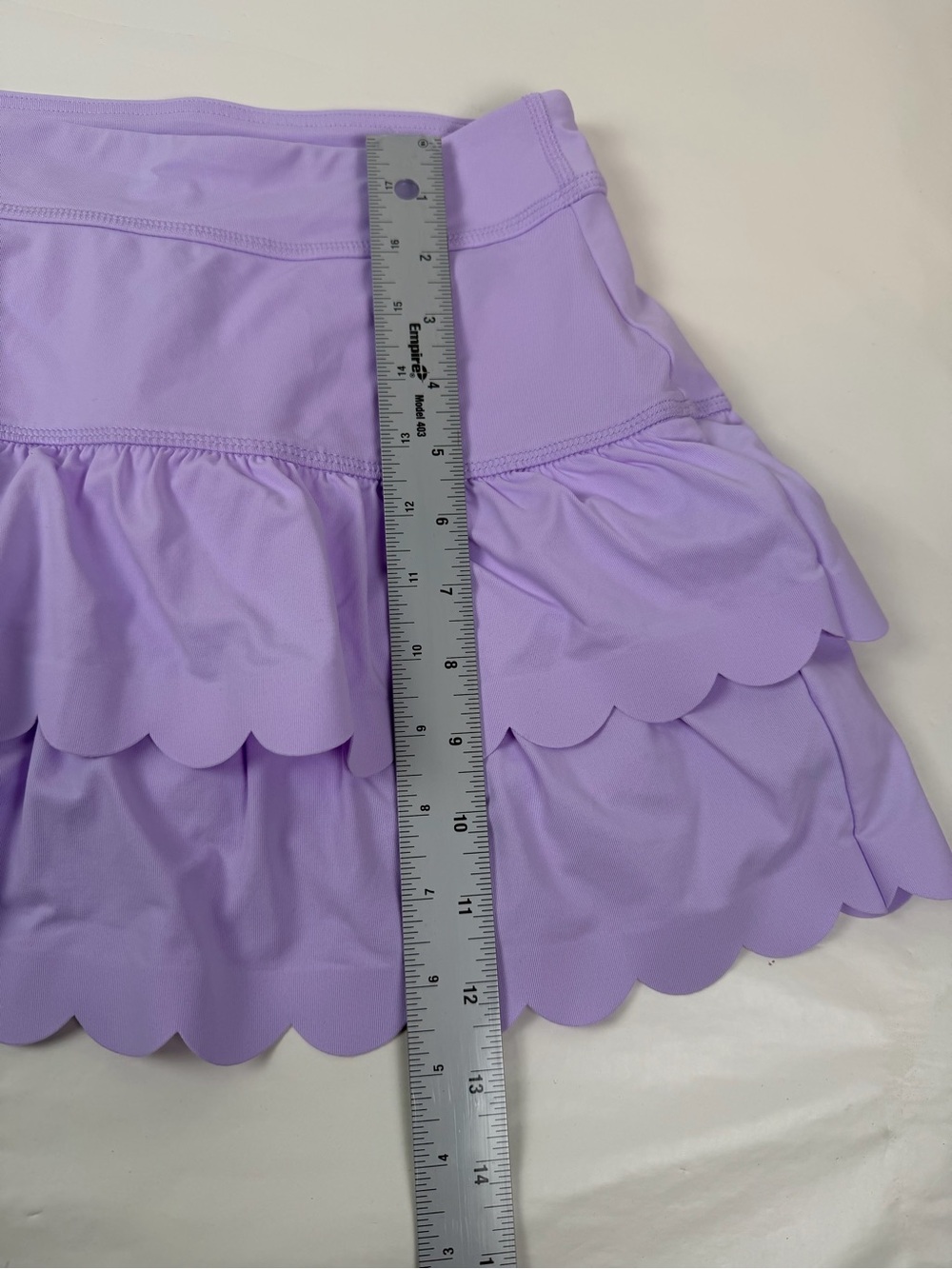 Lilly Pulitzer UPF 50+ Luxletic Miesha Scallop Skort XS Lilac Purple - Picture 4 of 9
